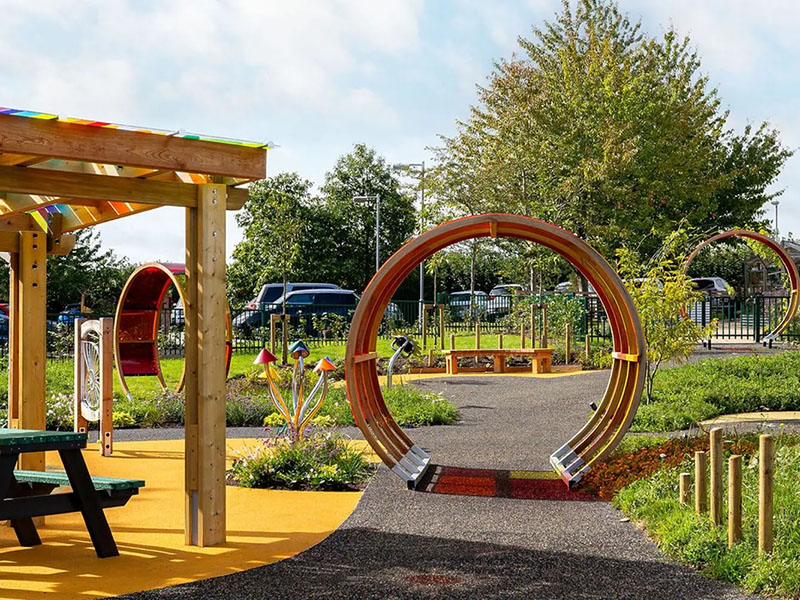 RoSPA playground fencing