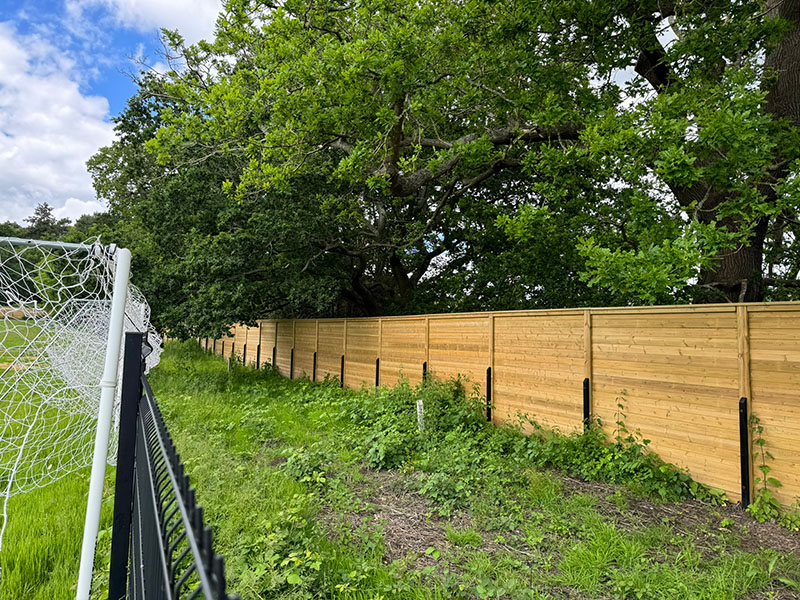 Housebuilder acoustic fencing