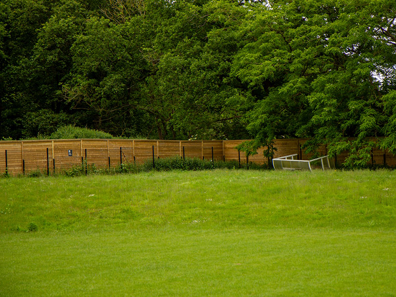 New build fencing