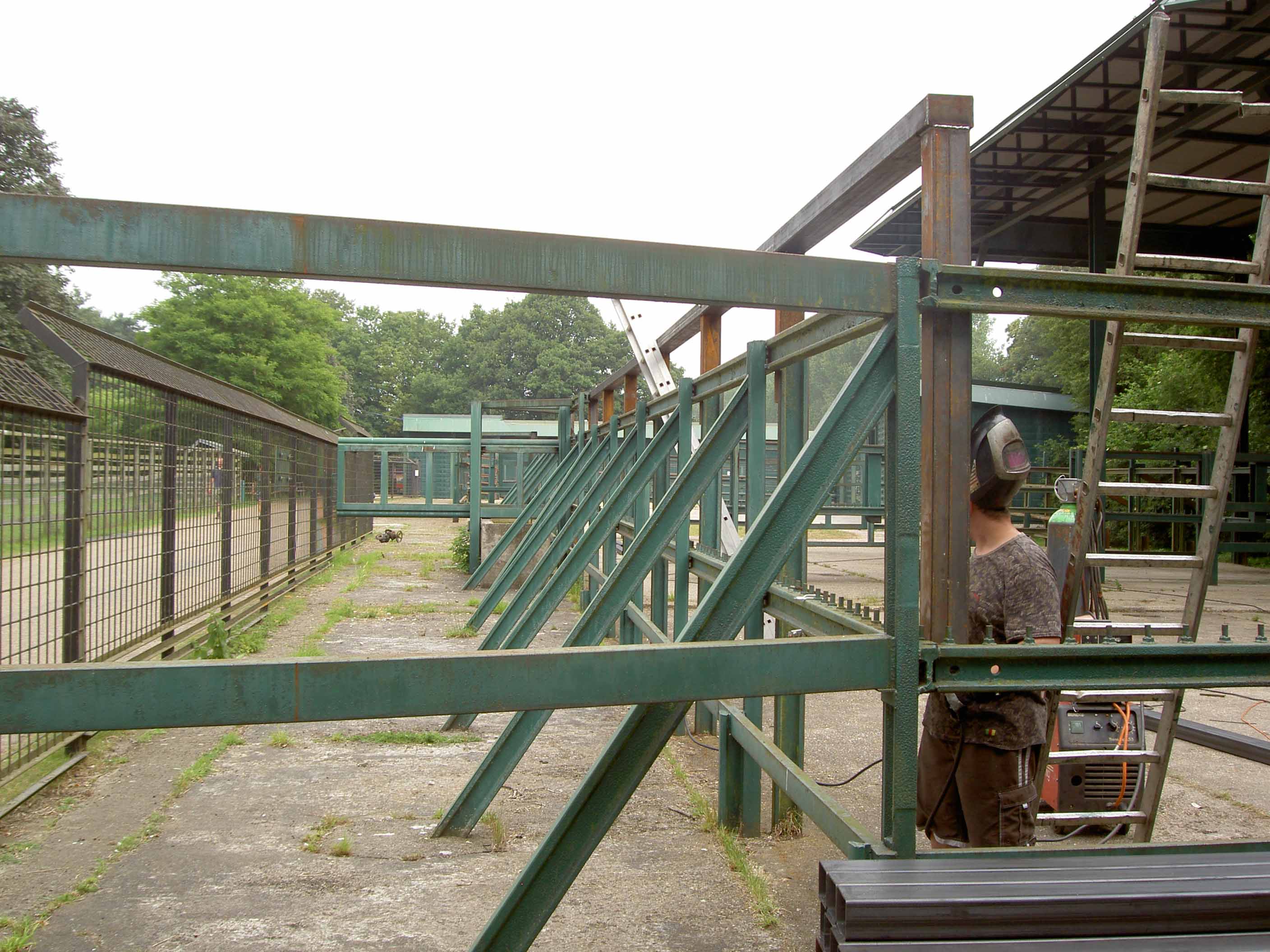 Zoo fencing