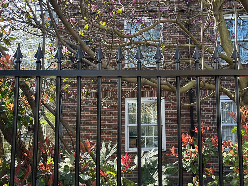 Black railings