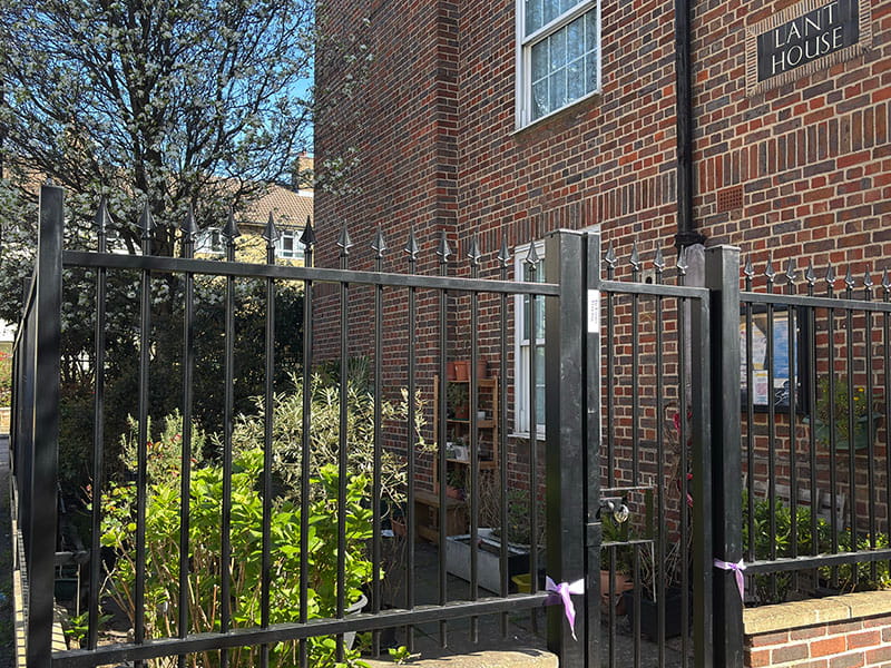 Housing industry security fencing
