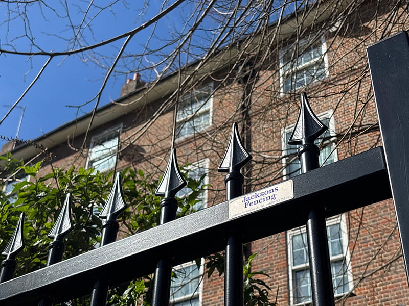 Jacksons vertical bar railings