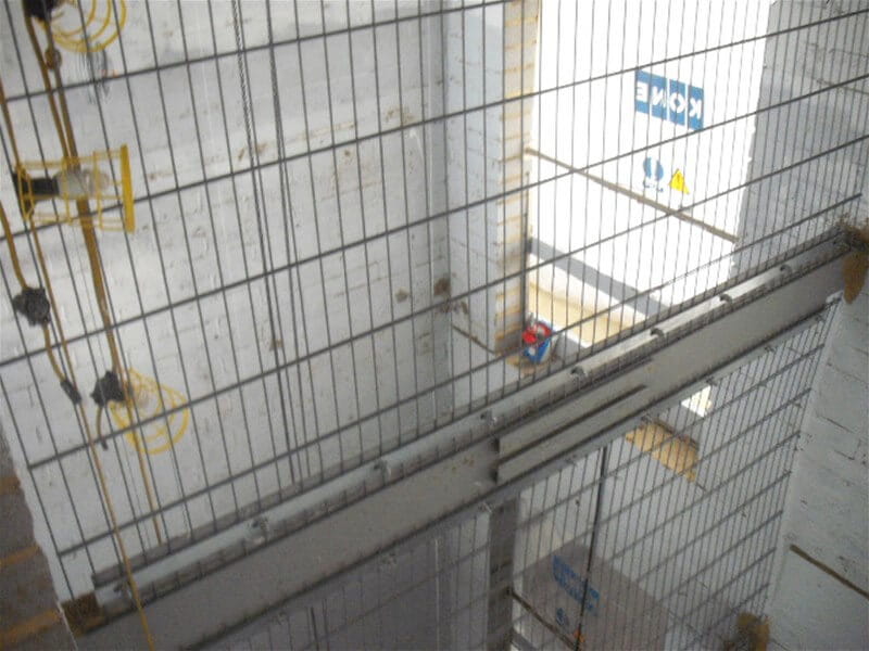 Metal car park fencing