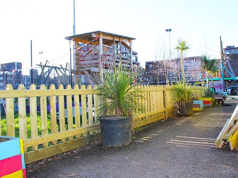 Playground fencing