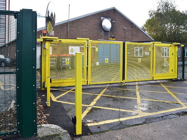 ambulance gate securi mesh welded mesh gate