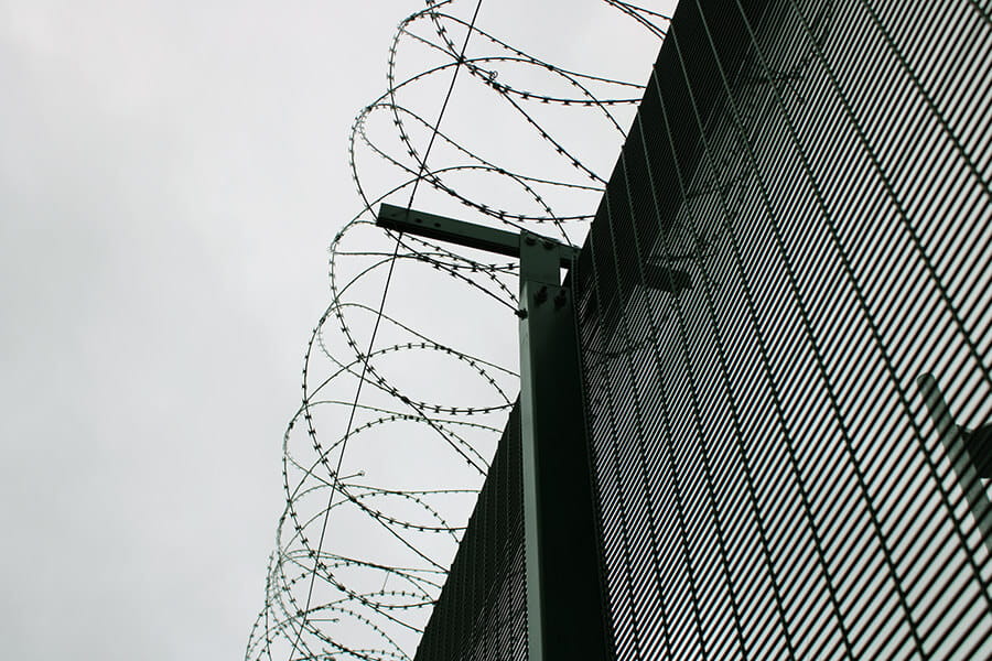 High security fencing