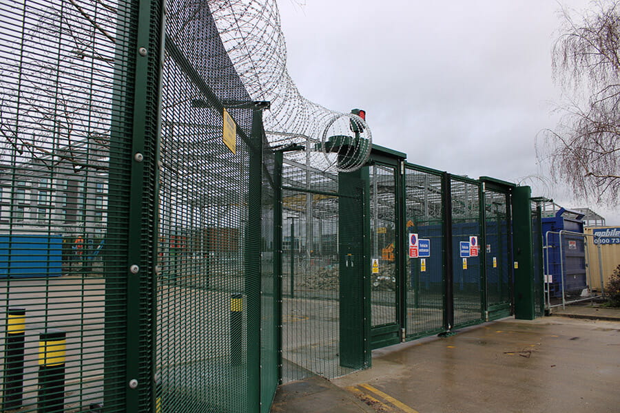 Security fencing and gates