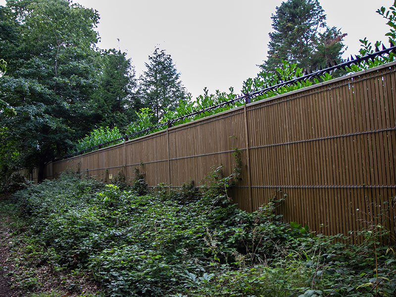 Garden security fencing