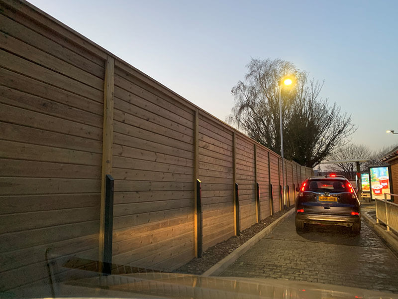 Acoustic fencing
