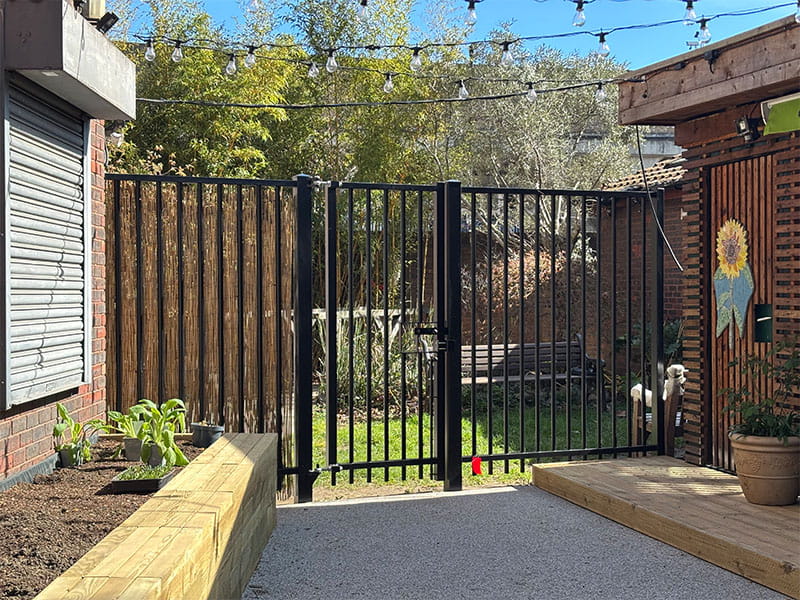 Metal Gates and Fencing for Park Community Trust