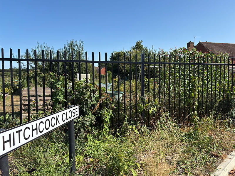 Allotments Metal Security Fence Panels