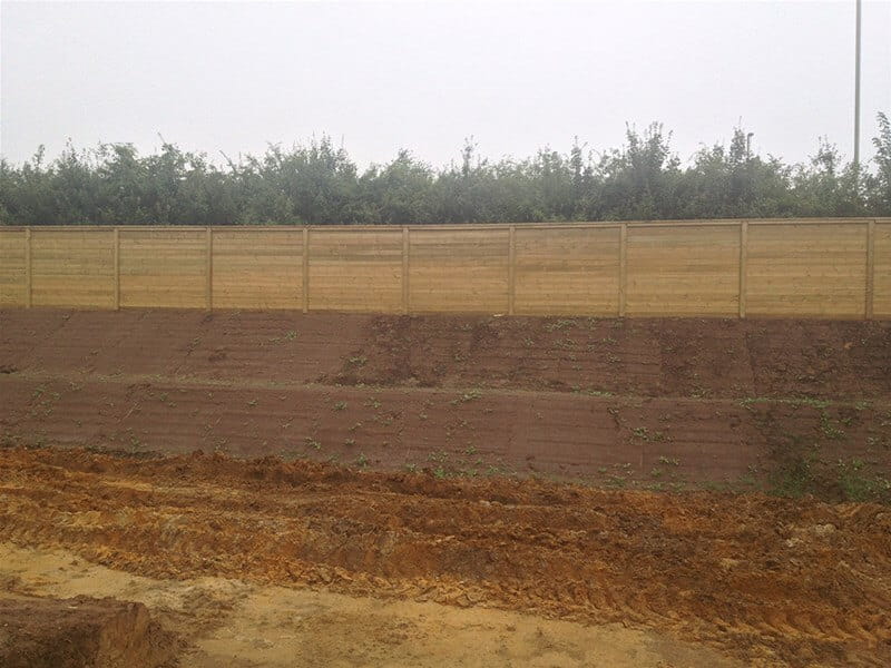 Noise pollution fencing