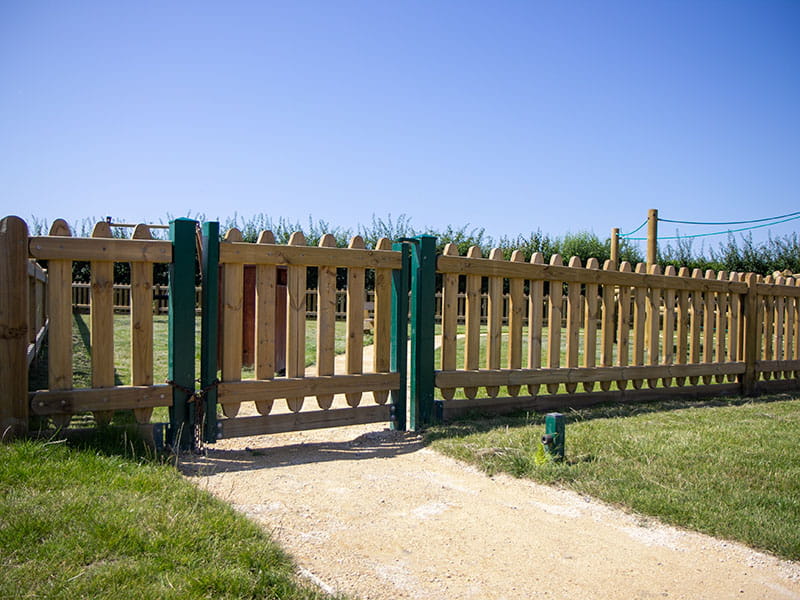 Play area gate