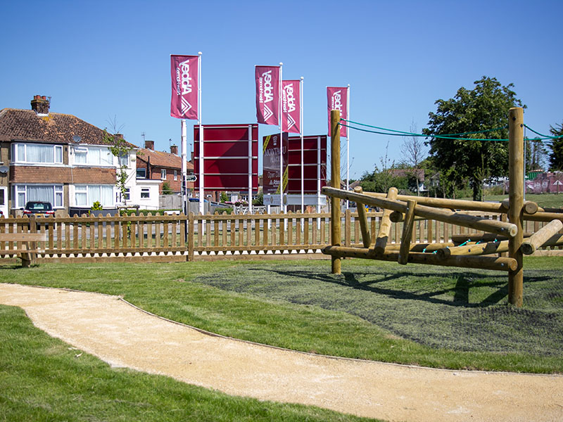 RoSPA playground fencing
