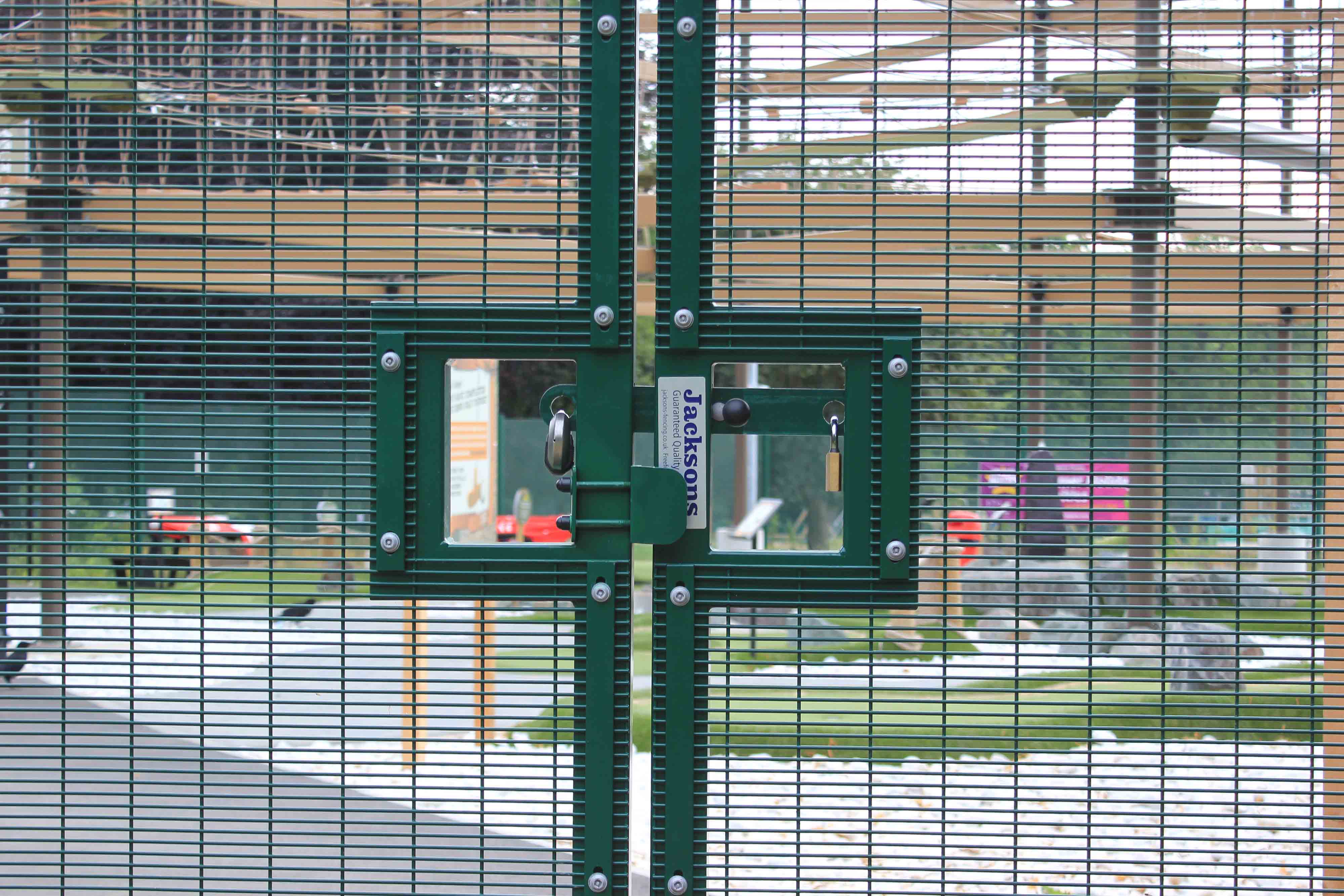 Security gate locks