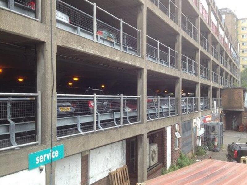 Before upgrade of car park