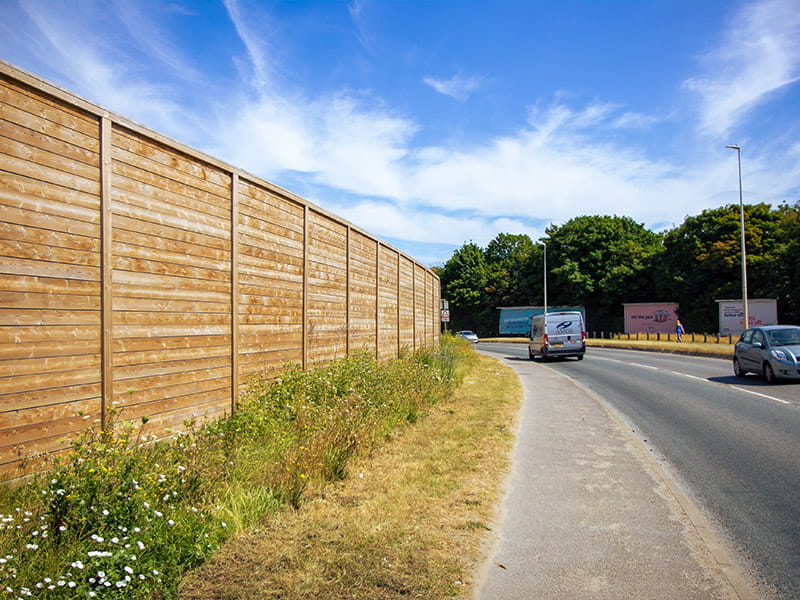 Road noise reduction for housing UK