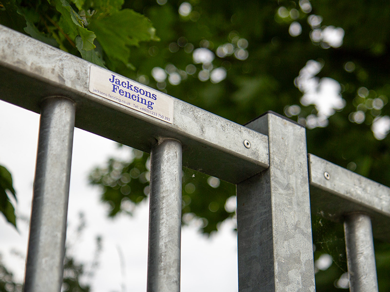 Metal fencing