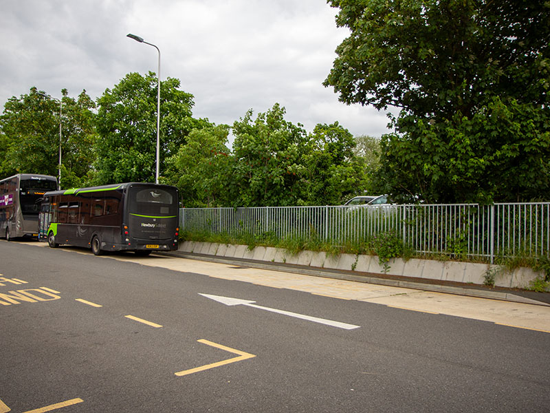 Park and ride fencing