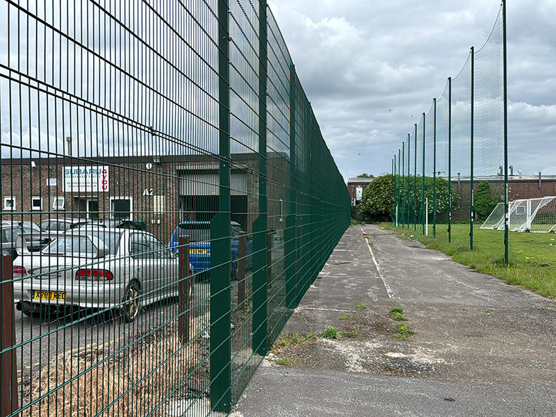 Football club fencing