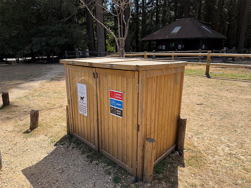 Public Bin Stores in the New Forest