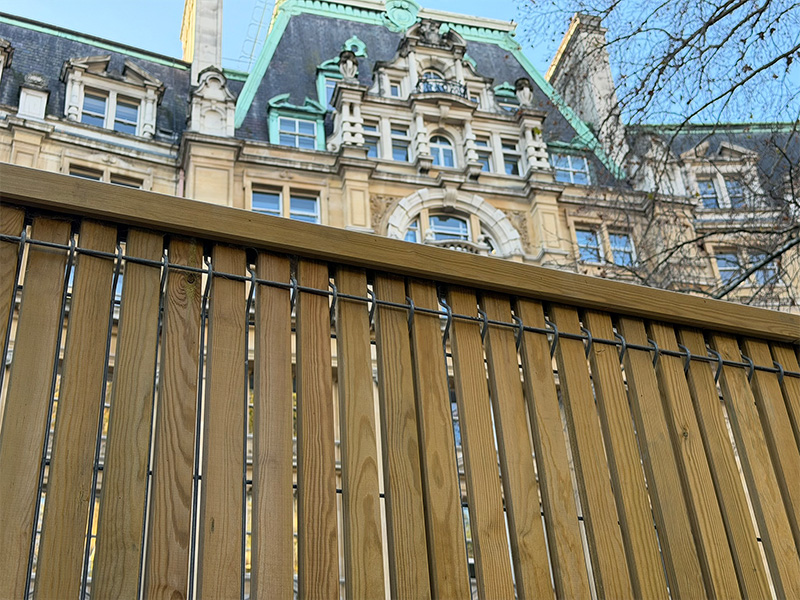 EuroGuard Fencing Finsbury Park Gardens