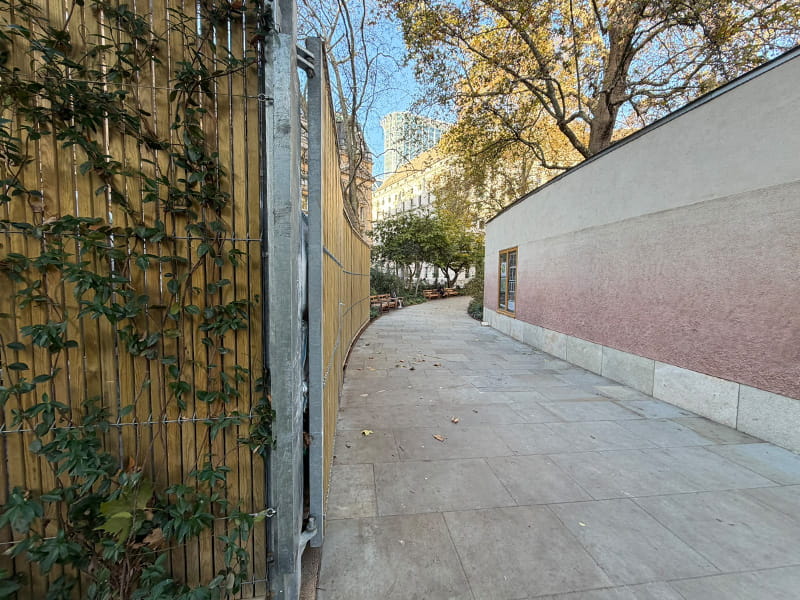 Public Park Fence Installation