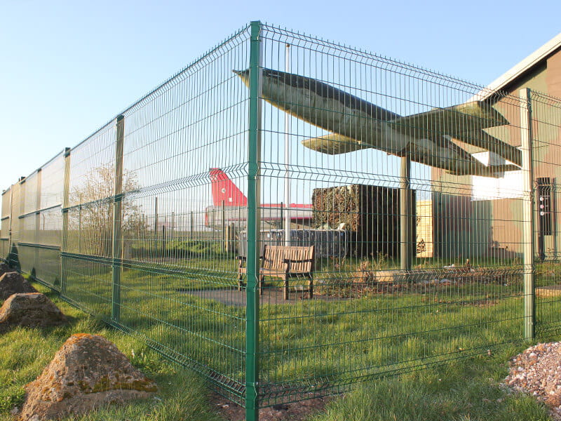 Heritage asset security fencing