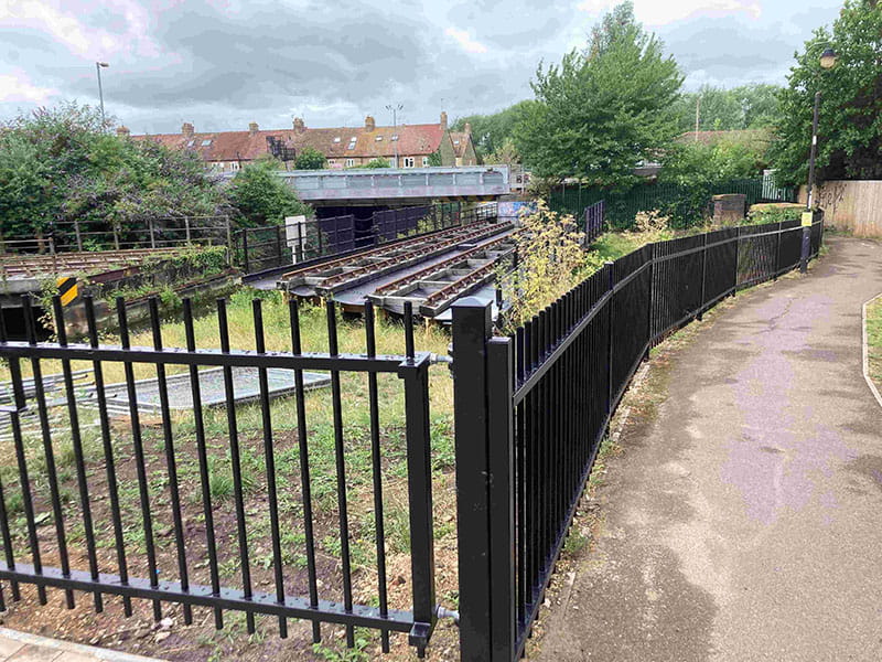 Heritage site fencing