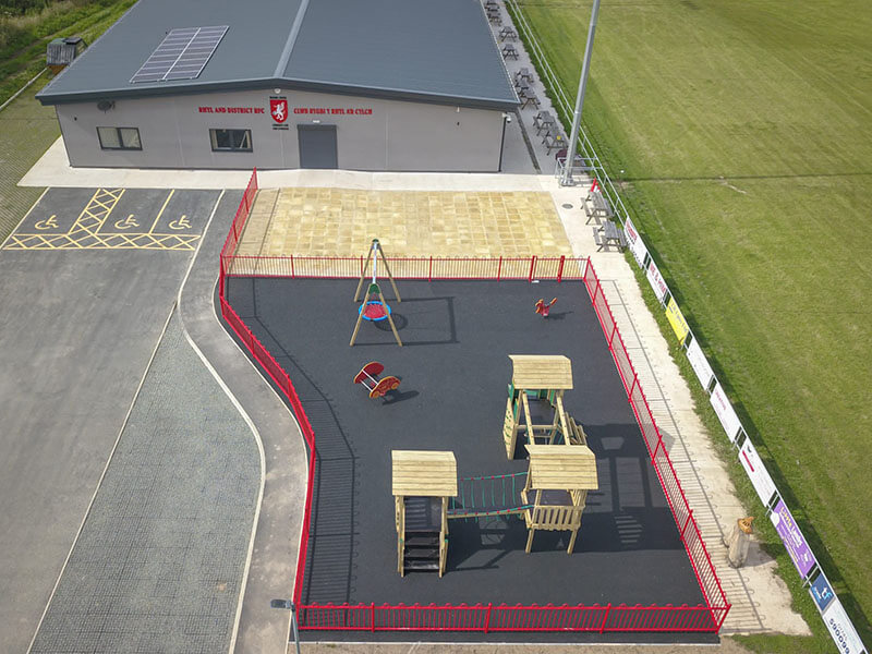 Playground fencing