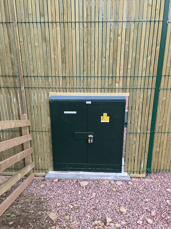 Security mesh fencing