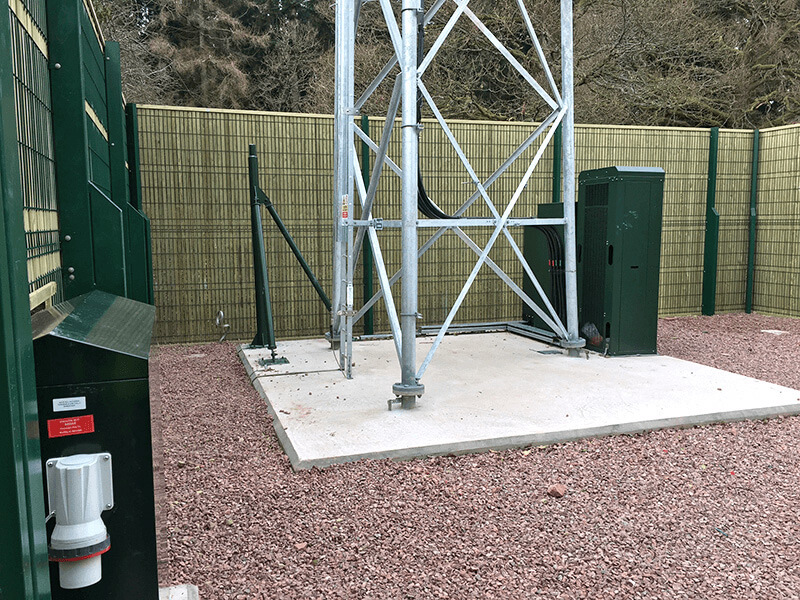 Telecoms security fencing