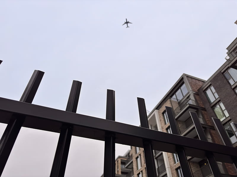 Security gates for Harley Davidson dealership