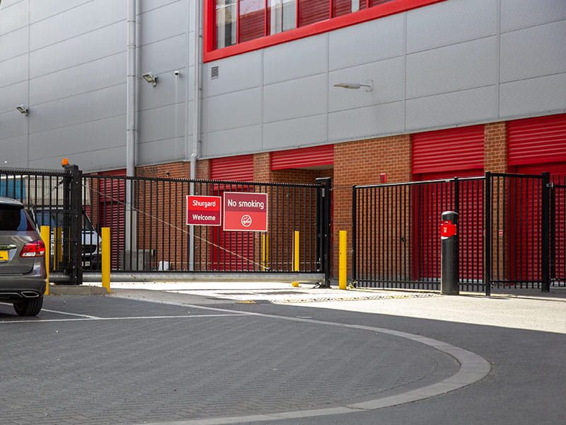 self storage facility fencing