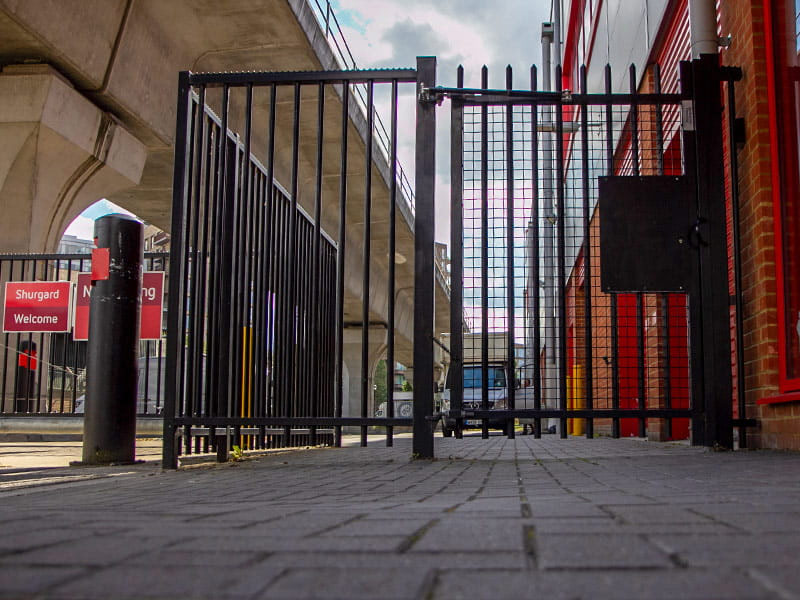storage facility gates