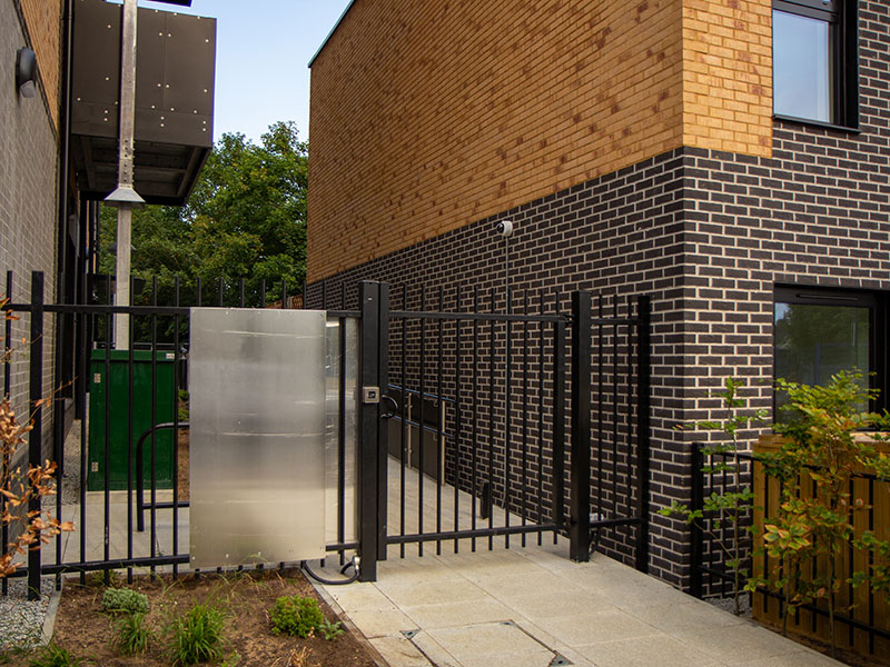 Residential housing railing