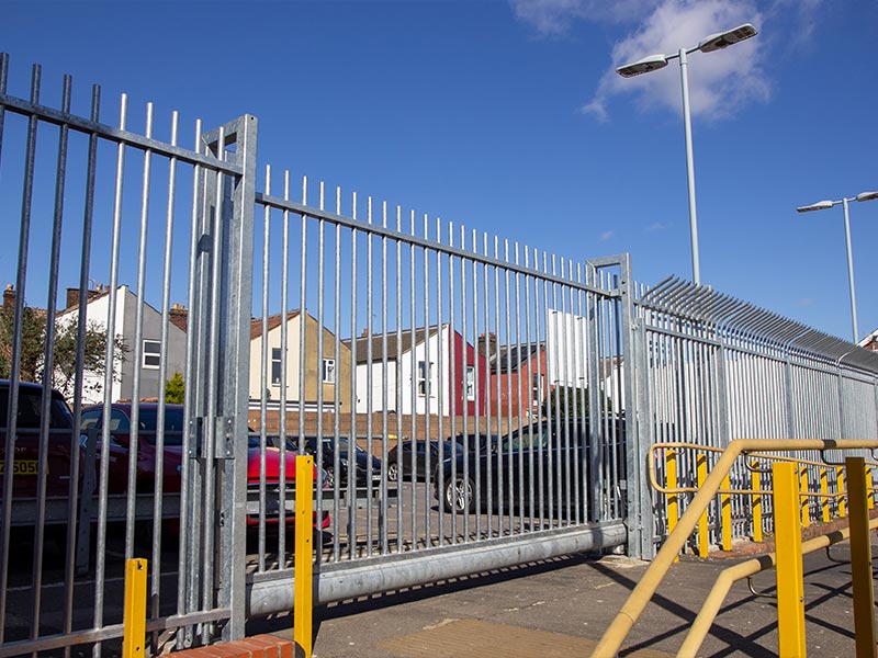 vertical bar fencing and gates