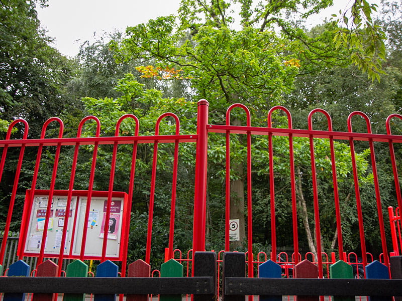 Hairpin railings