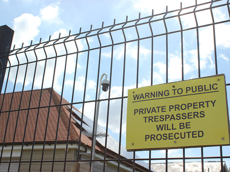 Security fencing