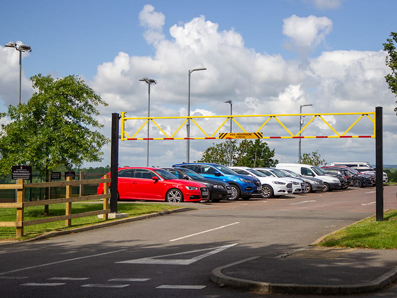 School car park access