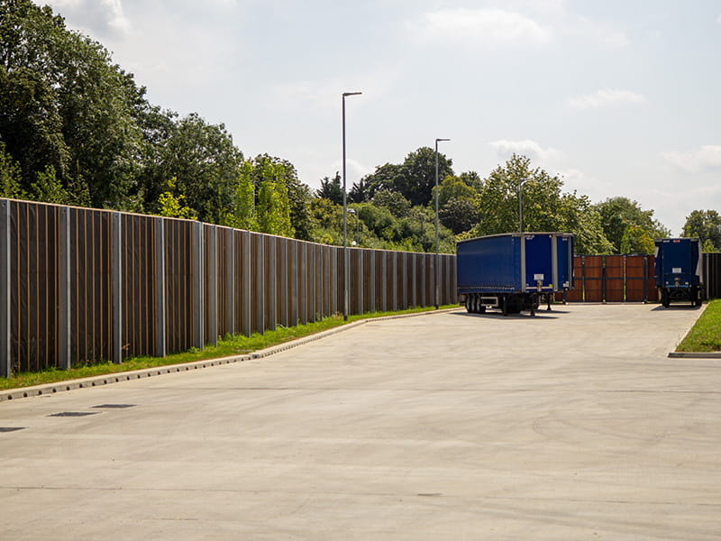 Absorptive acoustic barriers
