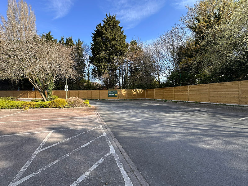 Car park fencing