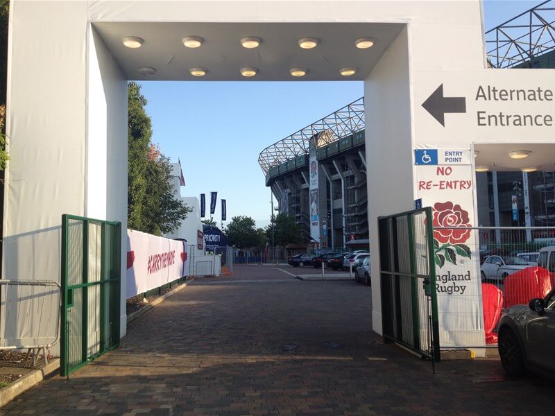 Twickenham Stadium Gates