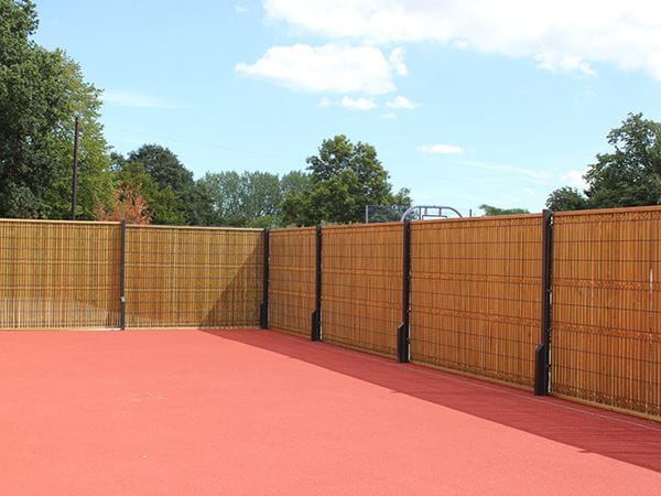 Privacy mesh security fencing