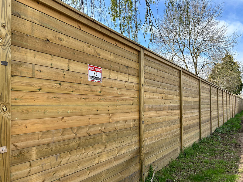 Acoustic barrier
