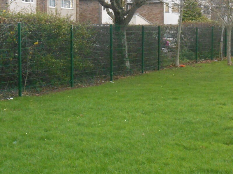 School field welded mesh fencing