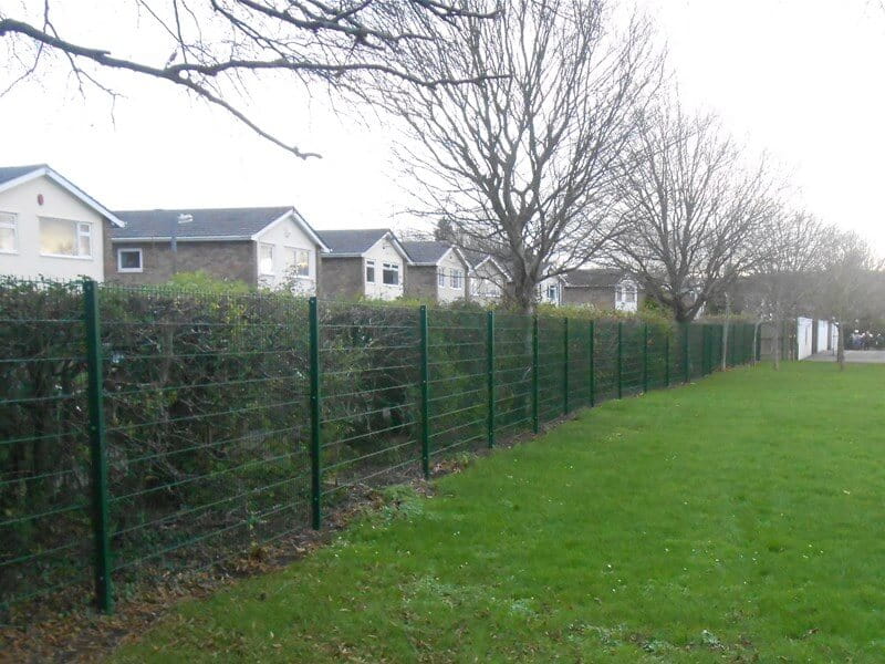 School perimeter fencing