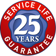 Jacksons service life Guarantee logo 110