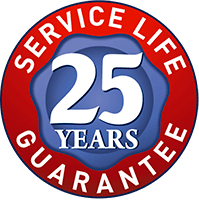 Jacksons service life Guarantee logo 200